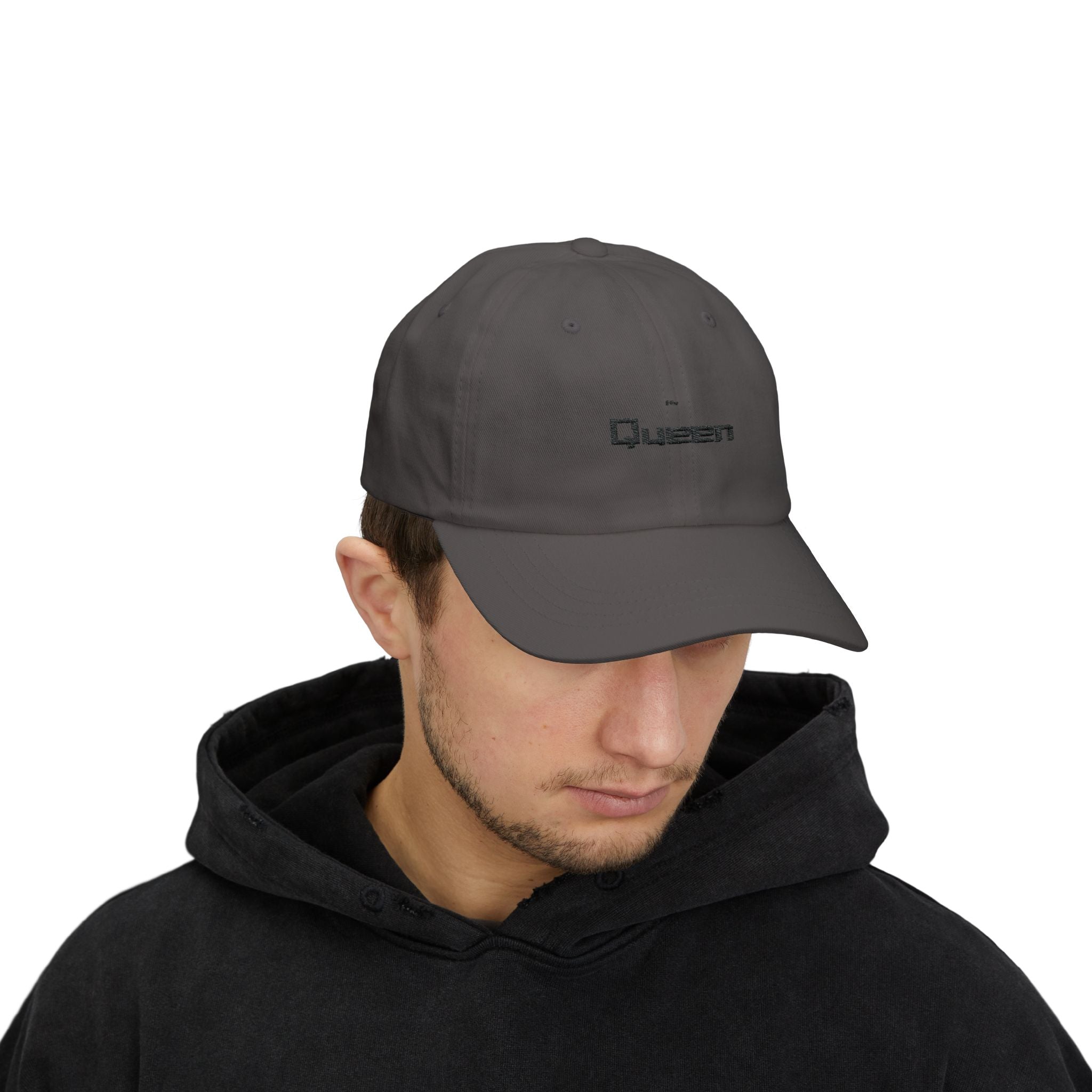 Cap His Queen Embroidered Classic Dad Cap