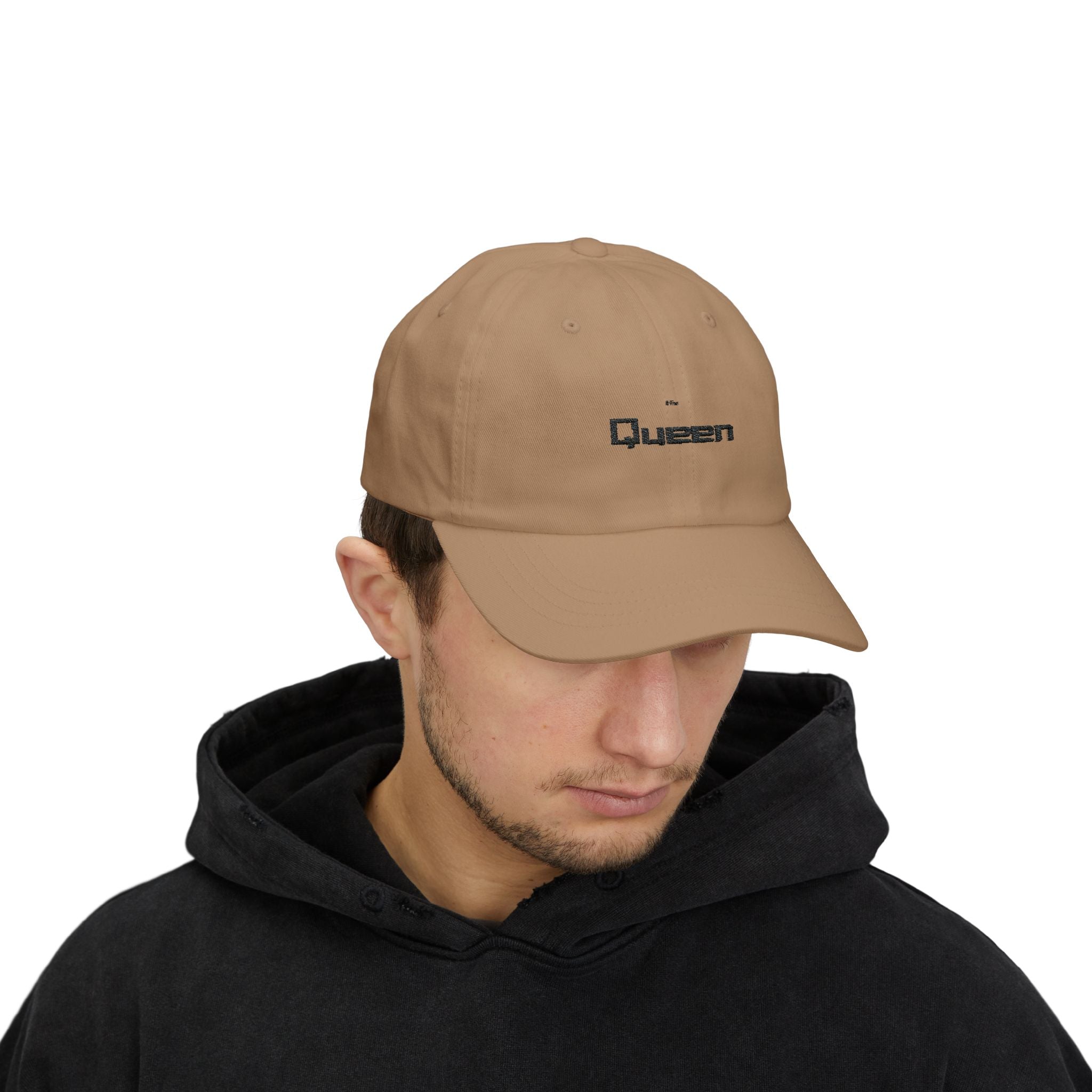 Cap His Queen Embroidered Classic Dad Cap