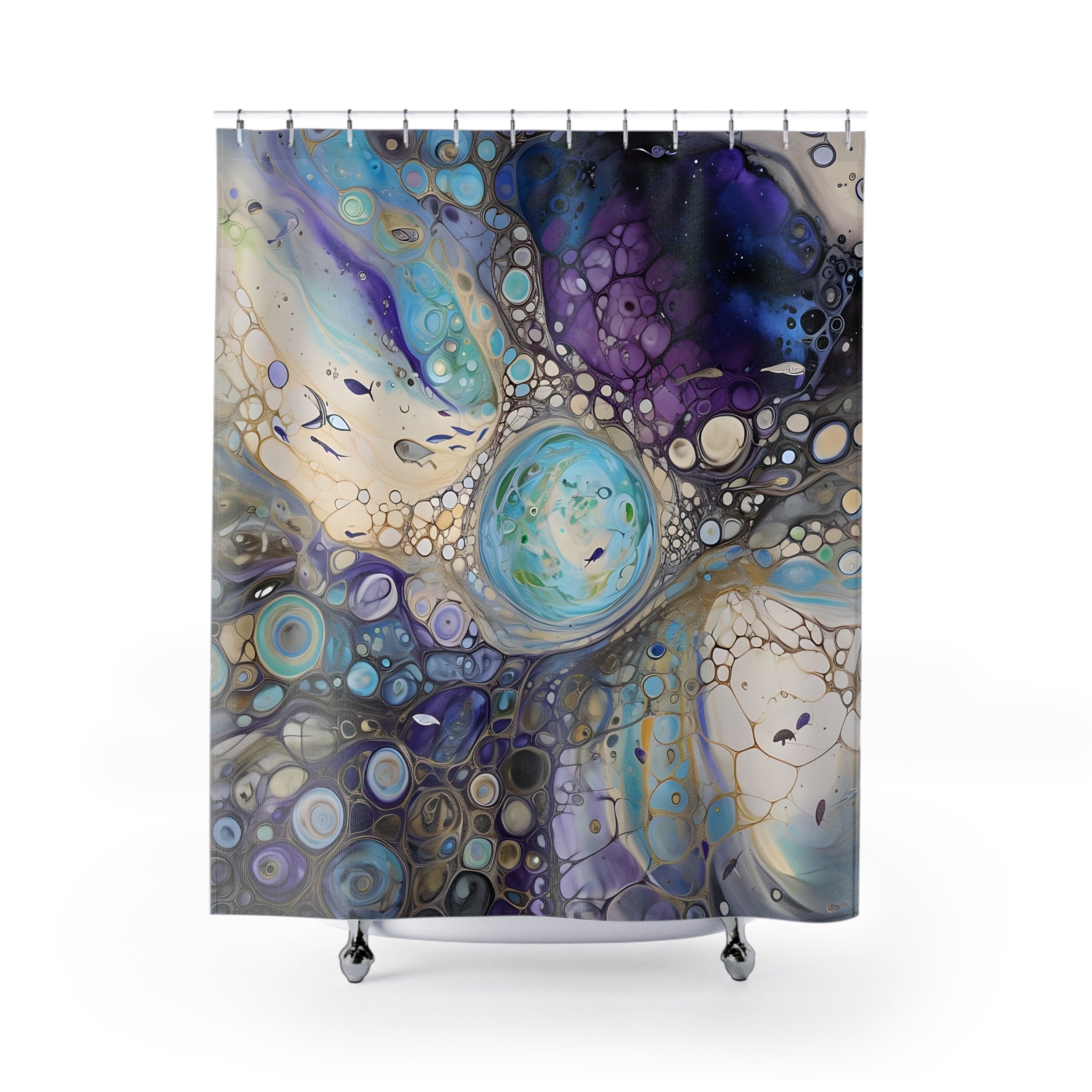 Shower Curtain, Duschvorhang abstraktes Design