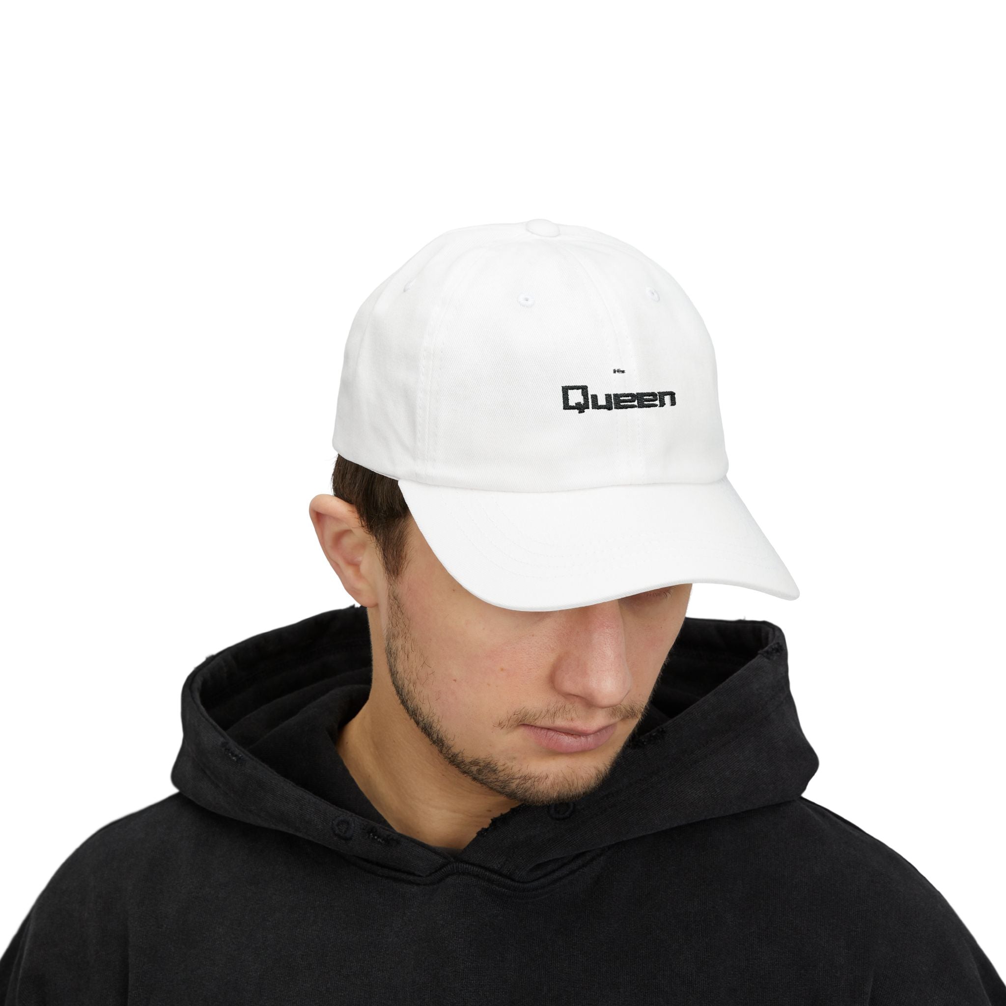 Cap His Queen Embroidered Classic Dad Cap