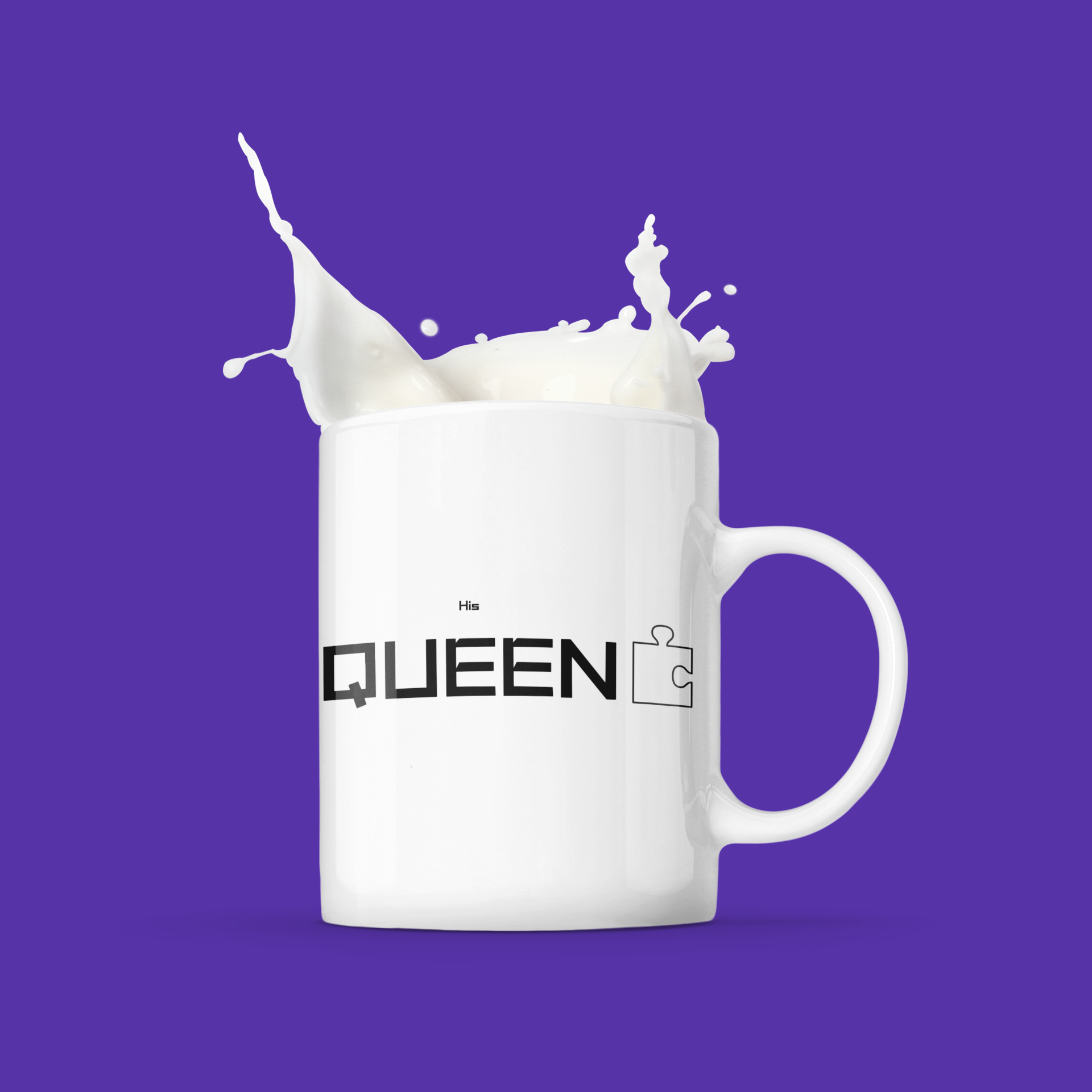 Ceramic Mug - His Queen Valentine 11oz/15oz