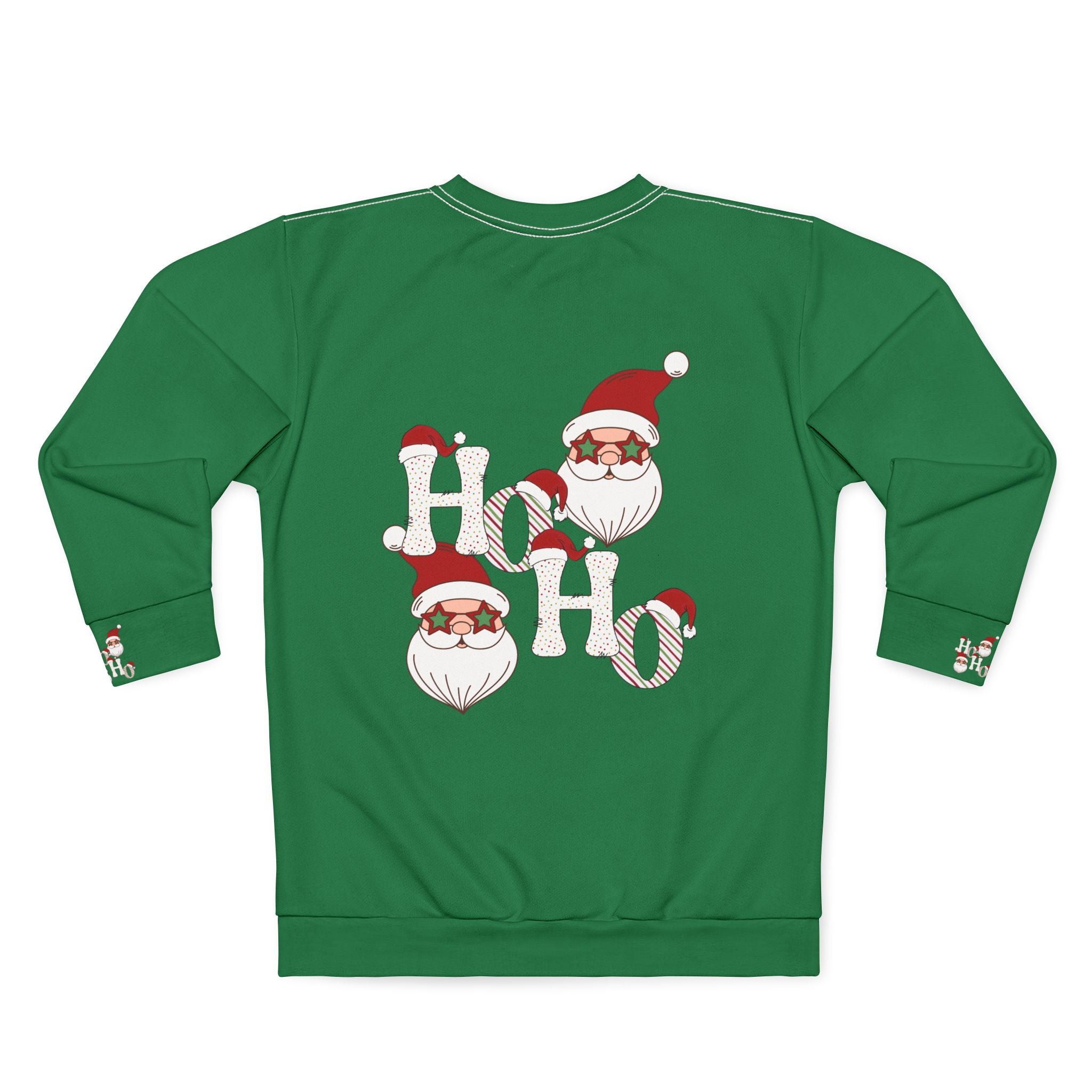 Christmas Santa Unisex Sweatshirt with HoHoHo Design, Weihnachtspullover