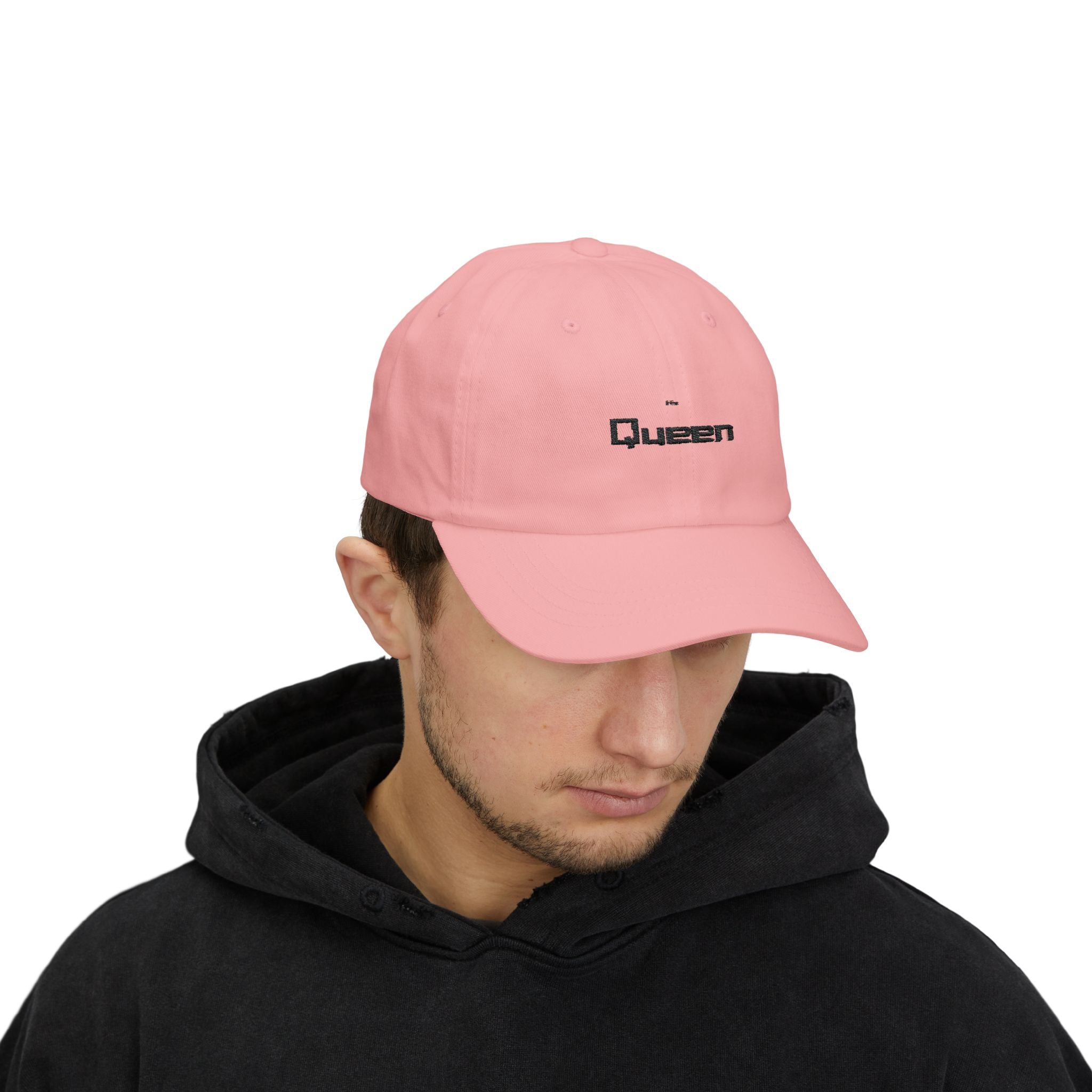 Cap His Queen Embroidered Classic Dad Cap